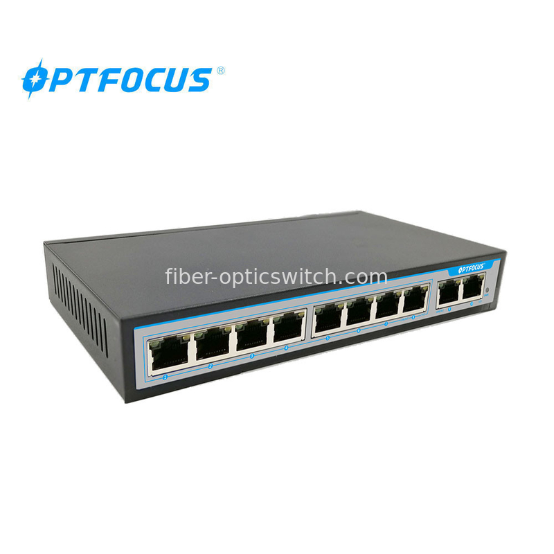 Outdoor Waterproof Gigabit Ethernet PoE Switch 8 Port PoE Switch with Fiber For Video Surveillance Network Switch Manufa