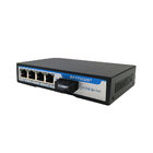 Stable Power Supply Fiber Optic Switch , 4 Port POE Ethernet Switch With Auto Uplink