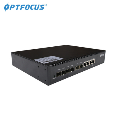 4 항구 GPON OLT 에폰 20 킬로미터 전송거리 저 전력 소모